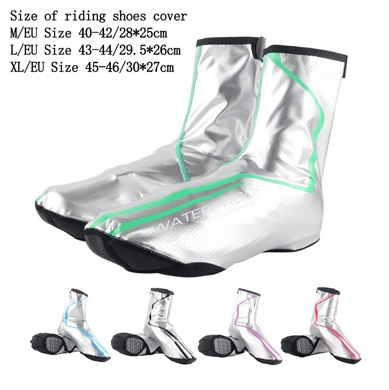 Cycling Shoes For Commute - Waterproof Cycling Shoe Cover Unisex PU