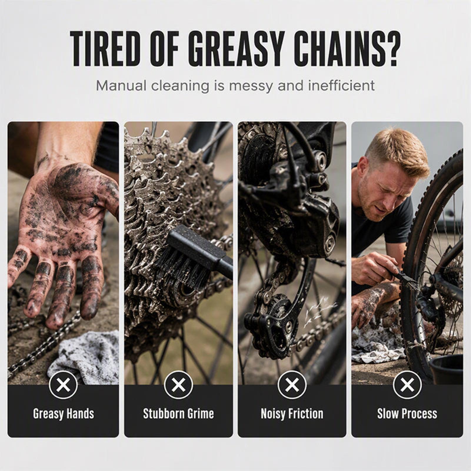 Cycling To Commute - Bicycle Chain Cleaner Cycling Drivetrain Maintenance