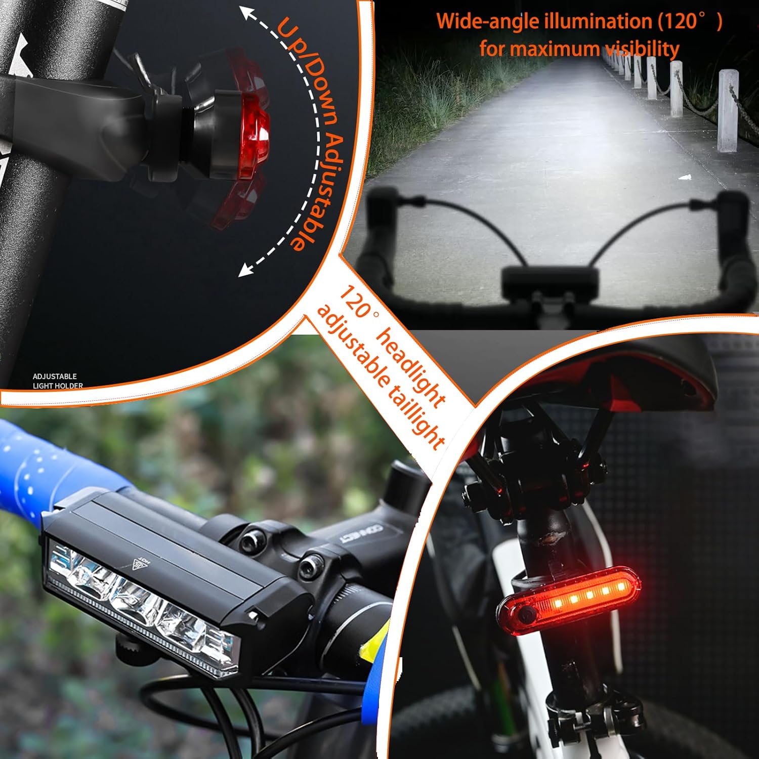 1-Pack/2-Pack Ultra-Bright Led - огляд і ціна Commuting With Road Bike