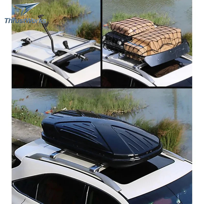 CARpart 2PCS Bar Fits Shark 6  - огляд і ціна Cargo Rack Aluminum