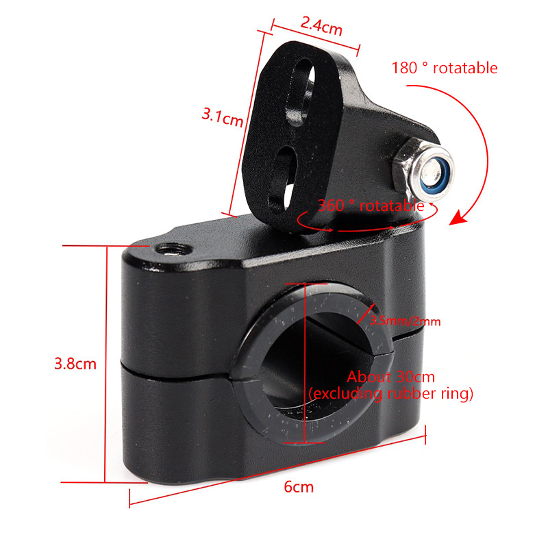 2pcs Motorcycle Mounting Brack - огляд і ціна Cycling In City
