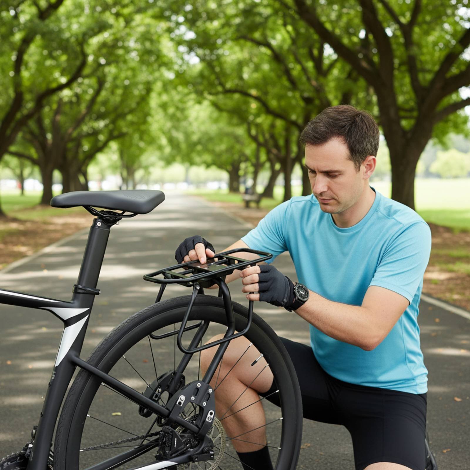 Cycle Rear Rack Lightweight Al - огляд і ціна Cycling To Commute