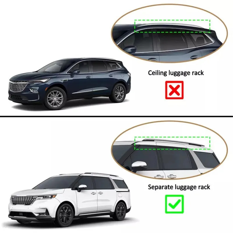 High Quality 2PCS Bar Fits LX3 - огляд і ціна Cargo Rack Aluminum